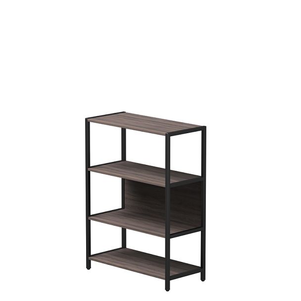 Стеллаж металлический средний Everprof EVO 830х385x1120 Дуб Пасадена/Черный - Вид 1