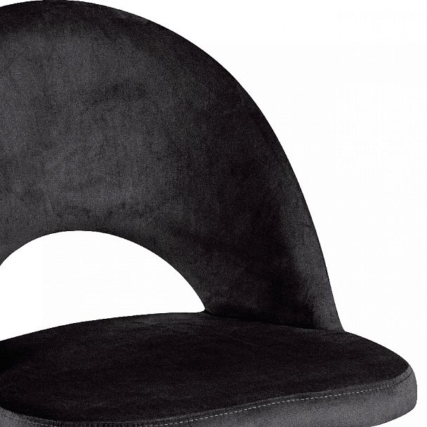 Стул кухонный Рэди черный велюр/белый - Вид 8