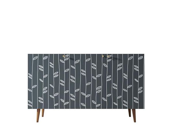 Комод Berber три дверки 18 принт арт BB01/Print_18 - Вид 1