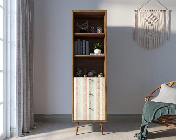 Стеллаж с ящиками Berber принт 45 арт BB45/Print_45 - Вид 4