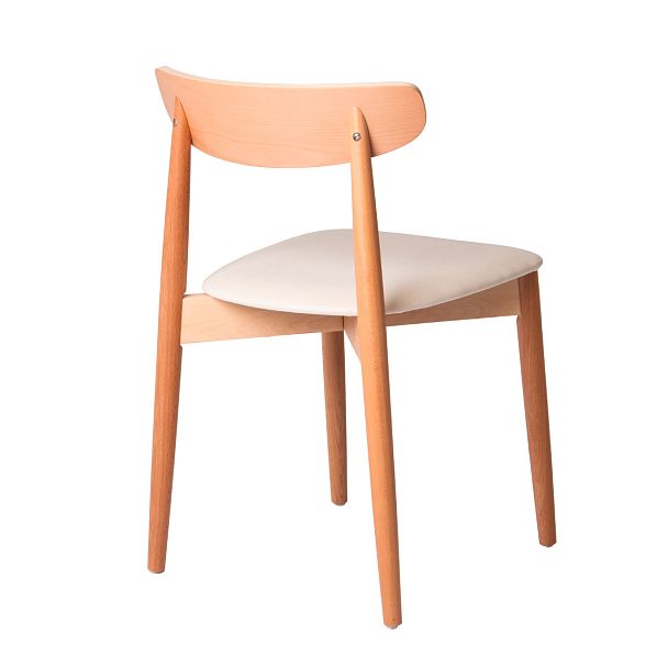 Стул Роквелл, велюр Velutto Lux 01, ножки бук под лак - Вид 4