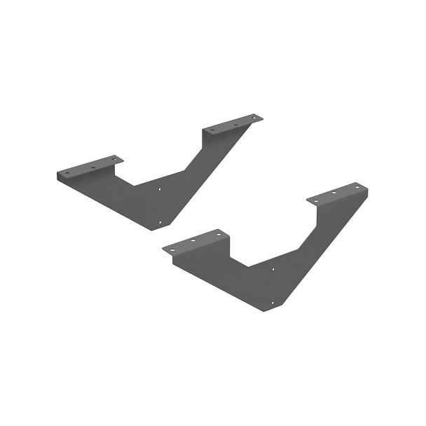 Кронштейн-усилитель рабочей станции (к-т 2 шт.) A4 QB-04 (Y) антрацит - Вид 1