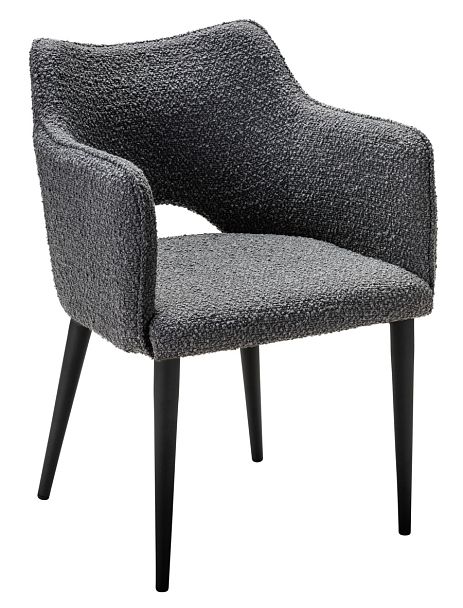 Стул Ralf Vent темно-серый/черный - Вид 1