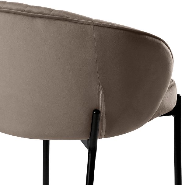 Комплект полубарных стульев Миэль мокко/черный, 4 шт. - Вид 8