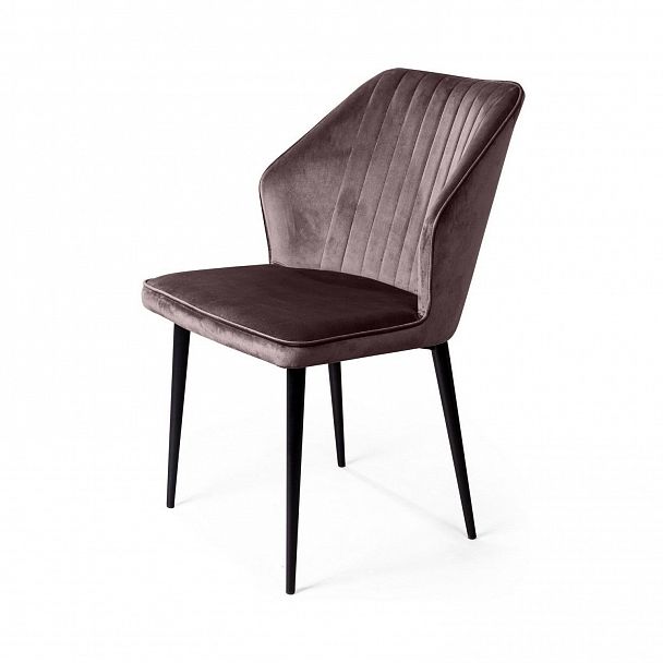 Стул Berg, бархат антрацит 14 - Вид 6
