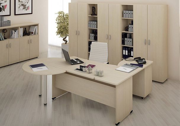 Стол асимметричный L,R 1600 Берлин Дрифтвуд/Серый СА 160 - Вид 6