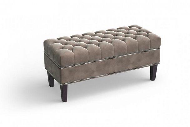 Пуф «Париж» 1000 бежевый - Вид 1