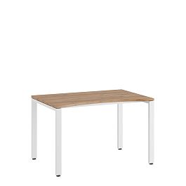 Стол линза Tess 120x80x75 дуб крафт золотой - Фото предпросмотра