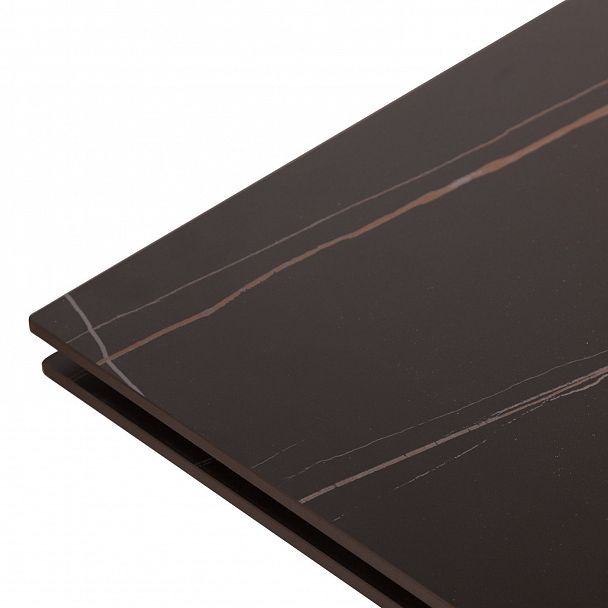 Стол раскладной Buren (140+30+30) керамика черный - Вид 15