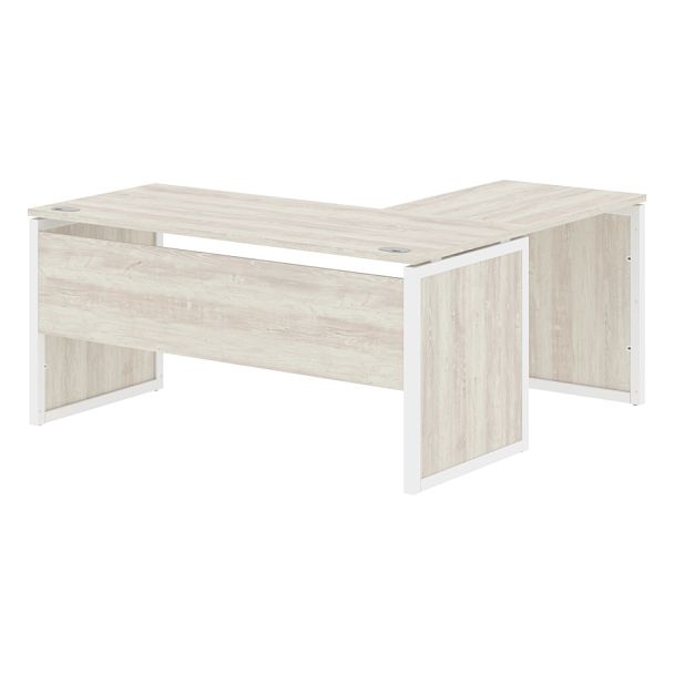 Стол угловой XQPCT 1615 Сосна Эдмонт/Белый 1600х1500х750 XTEN-QP - Вид 1