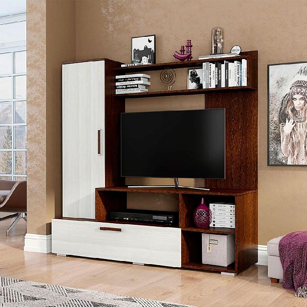 Гостиная "Евро-2" венге/лоредо - Вид 3