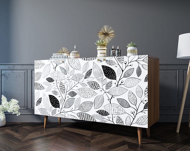 Комод "Berber" три дверки 09 принт - Вид 6