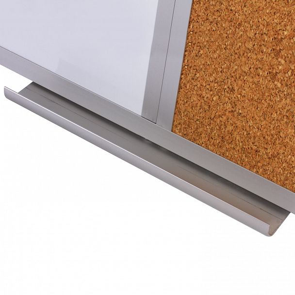 Доска комбинированная: магнитно-маркерная, пробковая для объявлений, 60х90 см, РОССИЯ, BRAUBERG, 236864 - Вид 6