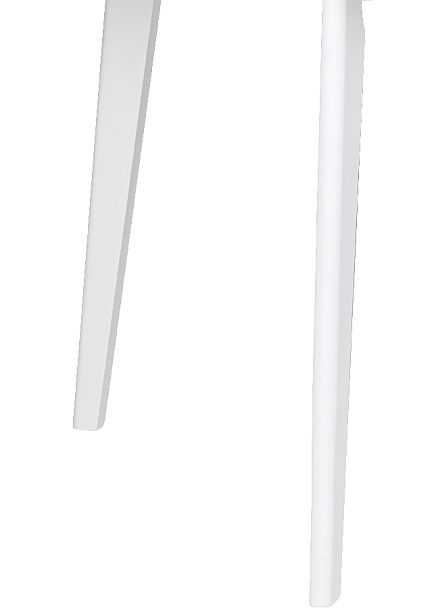 Стол деревянный круглый раскладной Норден D90 Белый - Вид 10