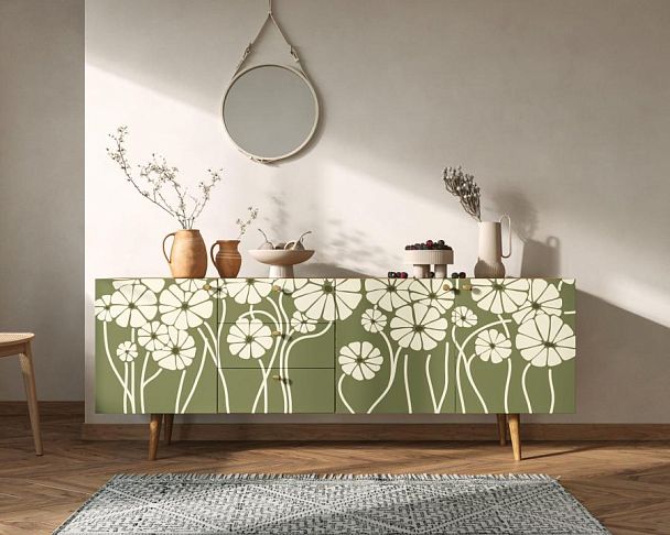 Комод Berber удлиненный арт BB11/Print_53 - Вид 4