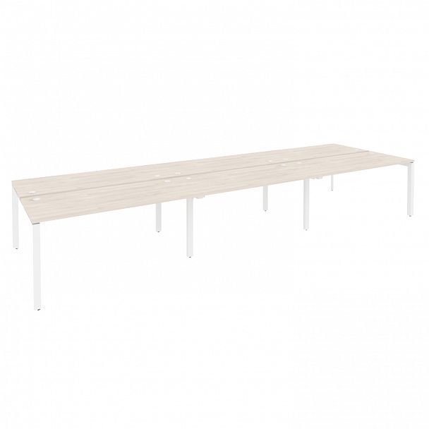 Рабочая станция "Onix" O.MP-D.RS-6.4.7 денвер светлый/белый - Вид 1