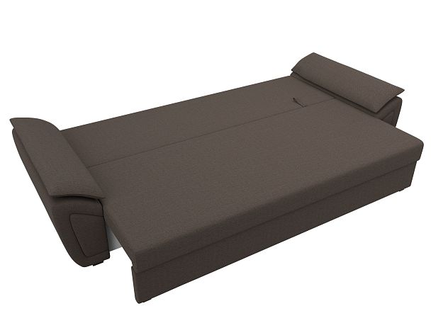 Диван прямой Нэстор Лайт Рогожка коричневый - Вид 8