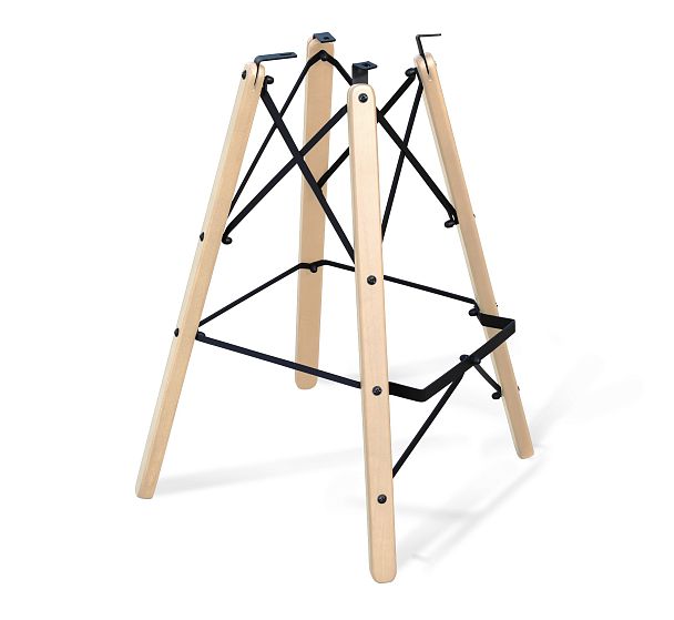 Стул барный Sheffilton SHT-ST38-1/S80 латте/прозрачный лак/черный муар - Вид 6