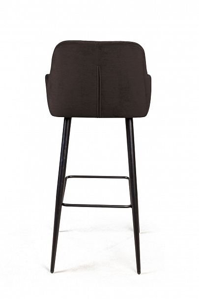 Стул барный Robert, бархат антрацит 14 - Вид 5