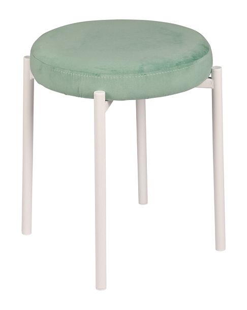 Комплект табуретов Кен, Confetti aquamarine/белый, 3 шт. - Вид 1