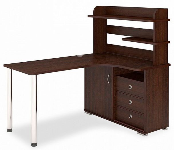 Стол компьютерный Домино СР-145М Венге правый - Вид 1