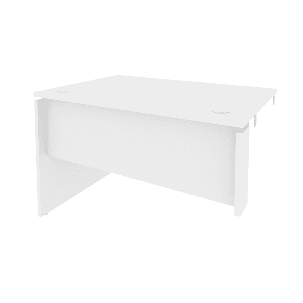 Onix Стол-приставка левый к опорным элементам O.SPR-2.8 (L) Белый бриллиант 1180*800*750 - Вид 1