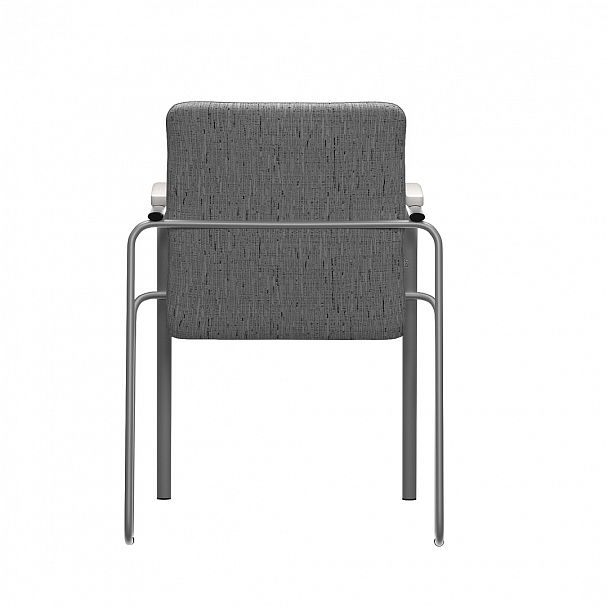 Стул Самба, Montana 283, каркас-серебро, подлокотники-белёный дуб - Вид 5