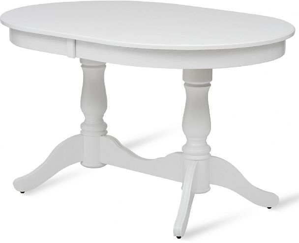 Стол деревянный раздвижной Барэнт 130(170)х90х76 Белый - Вид 3