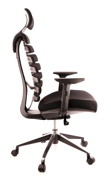 Кресло Everprof Ergo Black Ткань Черный - Вид 2