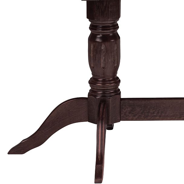 Стол деревянный раскладной Лорель 140 Венге - Вид 10