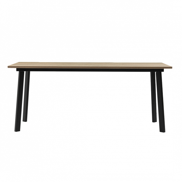 Стол разборный в стиле Лофт 1800*800 HPL, каркас черный - Вид 3