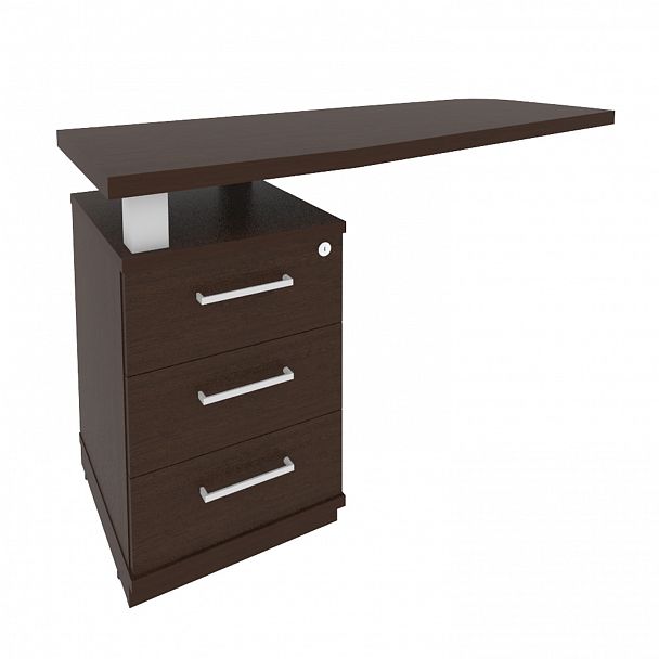 Тумба приставная "First" KTP-2 венге - Вид 1