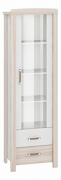 Шкаф книжный Бартоло ВТД-СФ Карамель/Белый - Вид 1