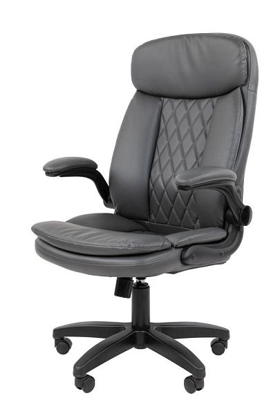 Офисное кресло Chairman 533 Россия экокожа серый - Вид 8