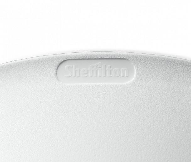 Стул Sheffilton SHT-ST19/S37 на металлокаркасе белый/хром лак - Вид 2