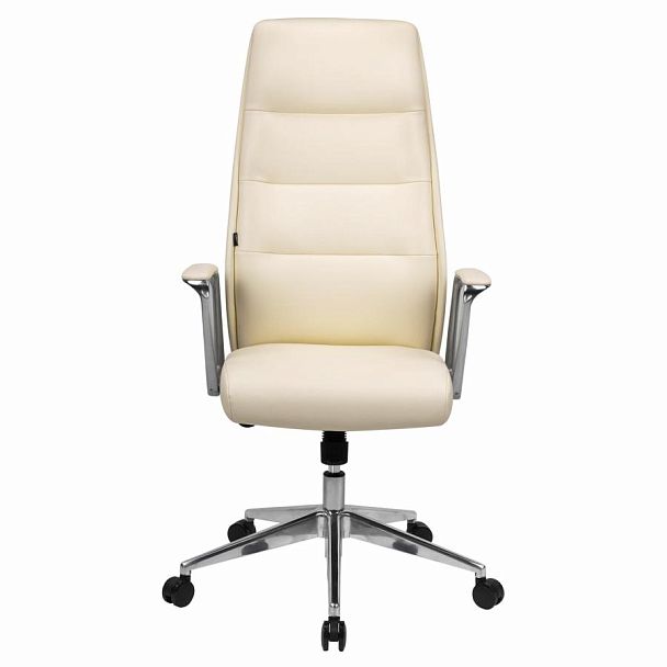 Кресло BRABIX PREMIUM Adept EX-752, синхромеханизм, алюминий, экокожа, бежевое, 532931 - Вид 3