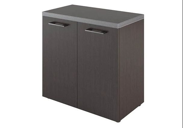 TORR TLC 85.1 Шкаф с глухими малыми дверьми и топом Torr кабинет руководителя  венге магия - Вид 1