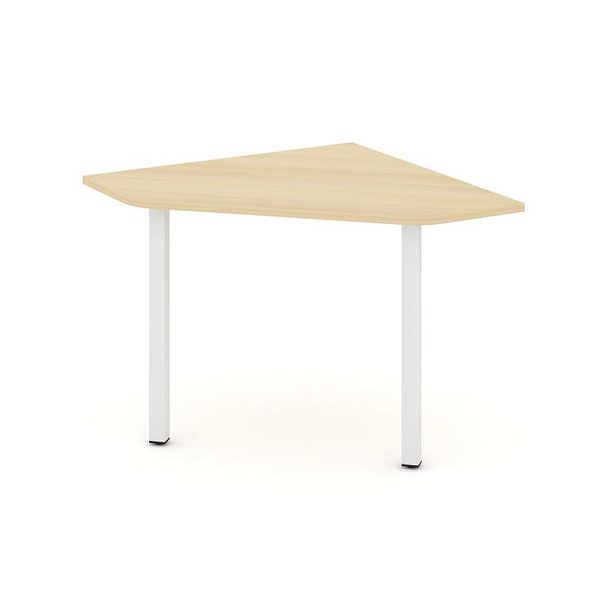 Стайл Проджект Угловой элемент перег. стола SN-5.UPRG-001 Акация Лорка/Металл Белый 980*980*750 - Вид 1