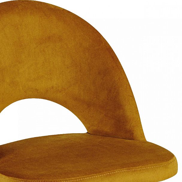 Комплект кухонных стульев Рэди горчичный велюр/белый, 4 шт. - Вид 8