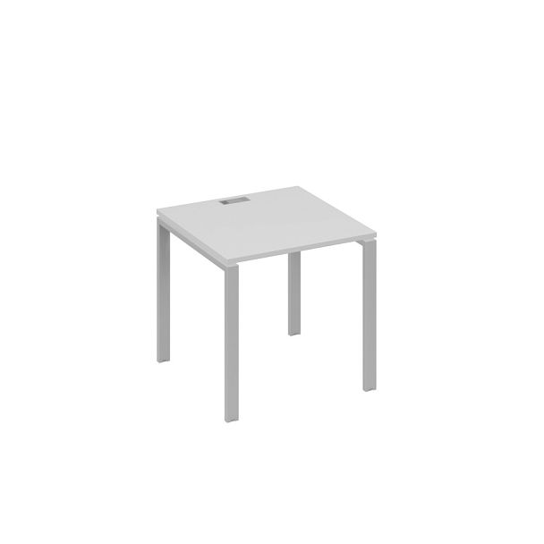 Стол письменный на металлокаркасе UNO A4 А4 Б1 021 БП серый / металлокаркас серый - Вид 1