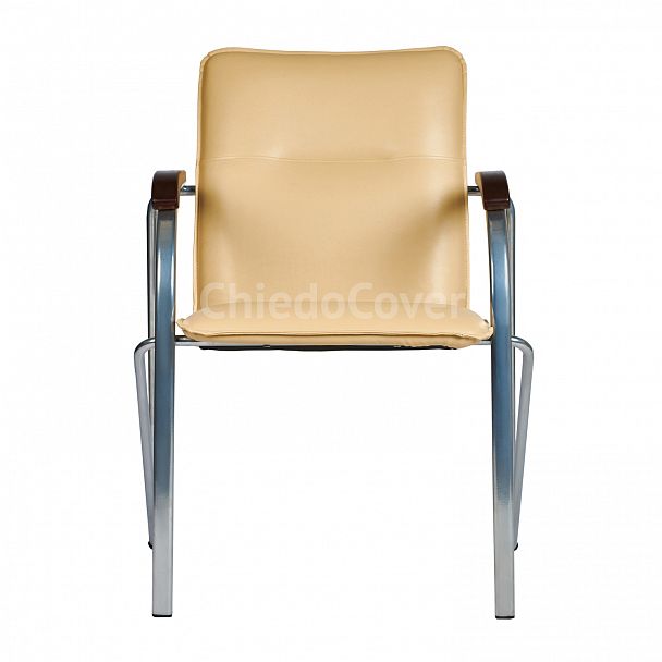 Стул Самба, бежевый, каркас хром - Вид 3