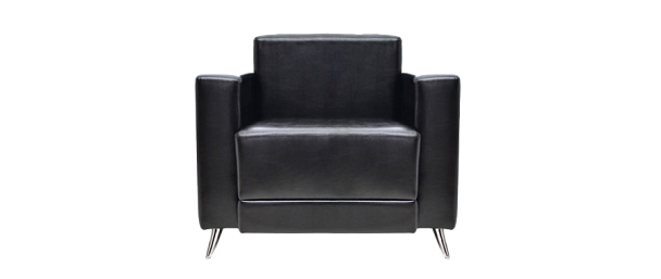 Кресло "Блок А-03/4" с подлокотниками - Вид 1