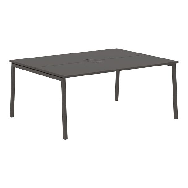 Стол 2-х местный ELWST 1713 Мокко/Мокко 1760х1346х750 EDIS - Вид 1