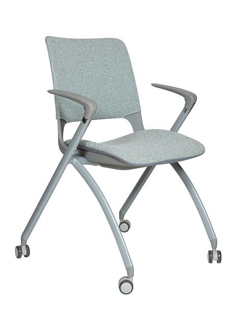 Стул / Like  grey / светло-серый ткань - Вид 1