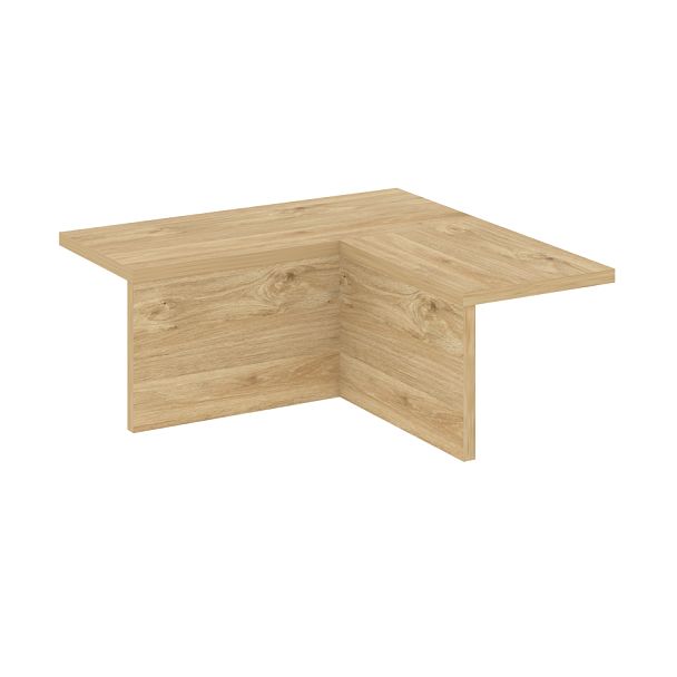 Onix Накладка угловая низкая внутренняя левая О.R-NU.N.VNU (L) Тиквуд светлый 759*759*297 - Вид 1