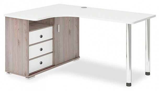 Стол письменный Домино СР-165СМ Белый/Нельсон левый - Вид 1