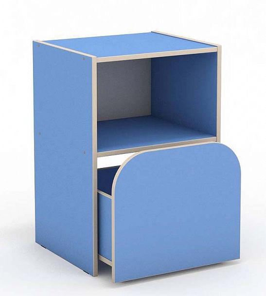 Секция 2-х ярусная с выкатным ящиком для Стенки "Антошка" - Вид 3