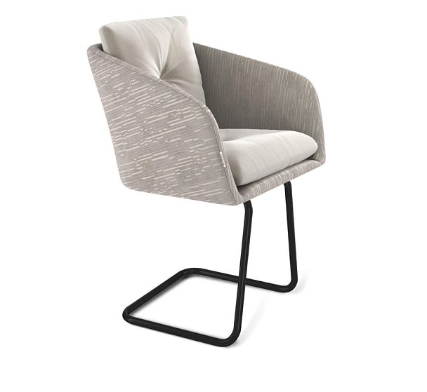 Стул Sheffilton SHT-ST43-2/S45-1 морозное утро/черный муар - Вид 1