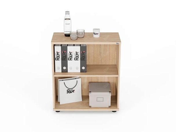 ЛАЙТ / LIGHT RLG024-70x35 Стеллаж 1 полка 70x35x77 Дуб Сонома - Вид 4