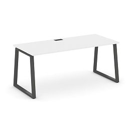 Style Project Direct Direct Стол письменный SN-6T1.SR-013.M Белый/Металл Антрацит 1380*700*750 - Фото предпросмотра